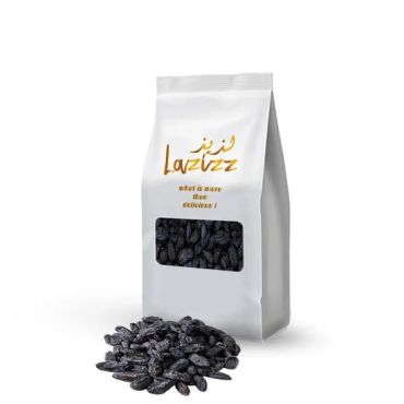 Lazizz Jumbo Black Raisins, 250G